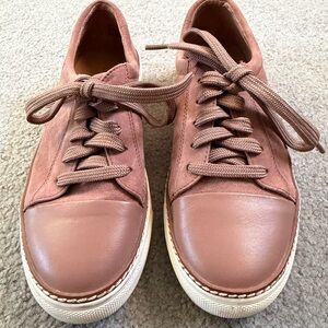 Caslon Camden Suede Dusty Rose Sneakers